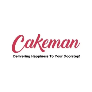 Cakeman Delivering Happiness to your Doorstep Logo